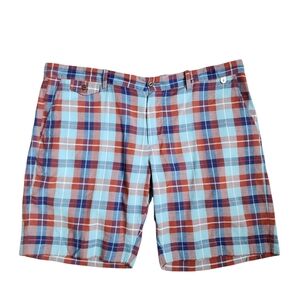 PENDLETON Surf Plaid Shorts Red White Blue‎ Cotton Size 40 Y2K Skatercore